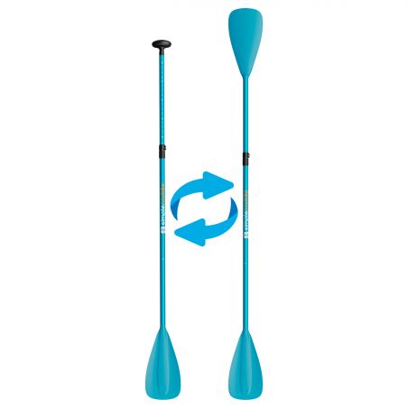 Pagaie double fonction paddle-kayak SIMPLE PADDLE - Bleu