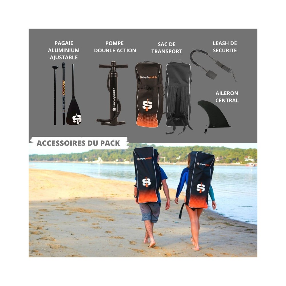 PLANET 9'0 PACK STAND UP PADDLE