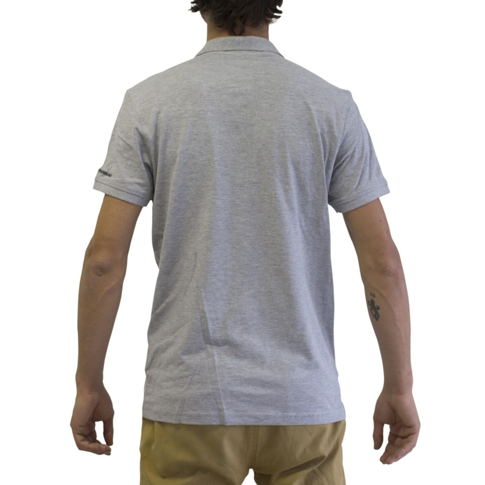 Polo Simple Paddle Homme Gris